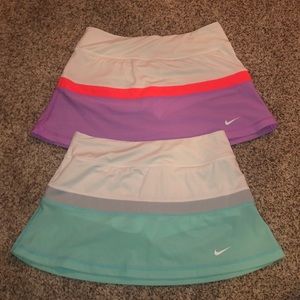Set of Nike Dri-Fit Tennis Skirts